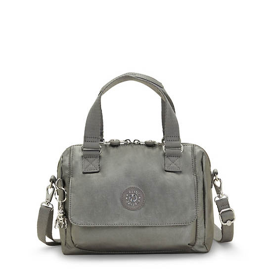 Kipling Zeva Metallic Handbag El Çantası Gri | TR 1925VR